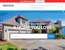 Tablet Screenshot of powellrealestateonline.com